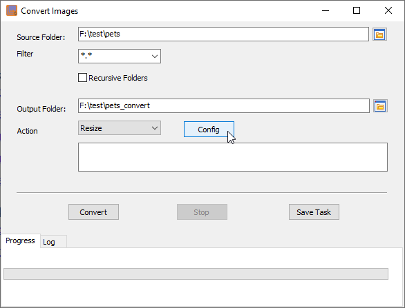 Batch Convert Image Files - convert form