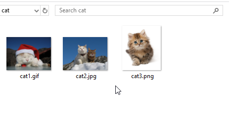 Batch convert images to PDF files - source images
