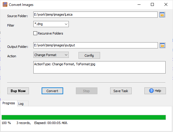 Batch convert Leica DNG images to jpg - convert Leica DNG