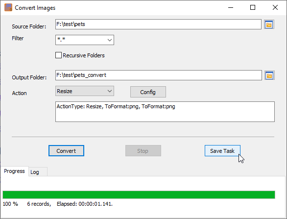 Batch Convert Image Files - resize convert