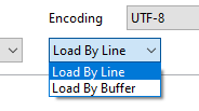 load SQL file by lines or by buffer