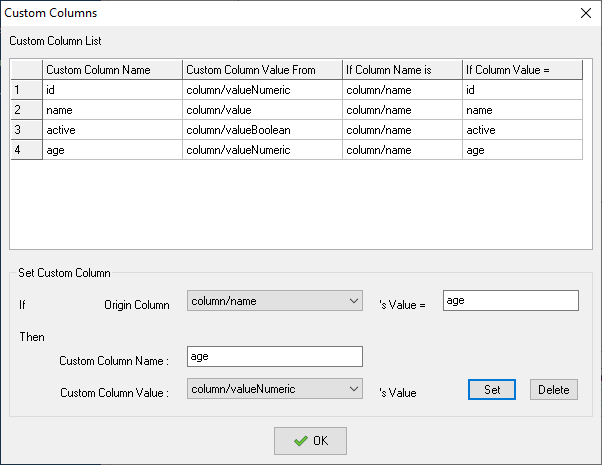 Convert XML attributes to CSV columns - map XML attributes