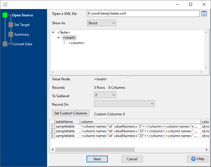 Convert XML attributes to CSV columns - open XML