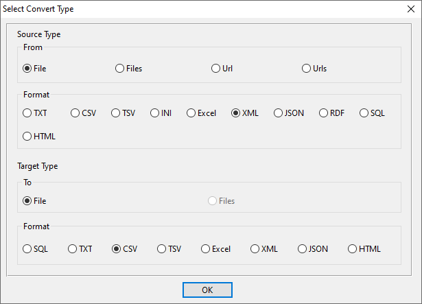 Convert KML to CSV - file type