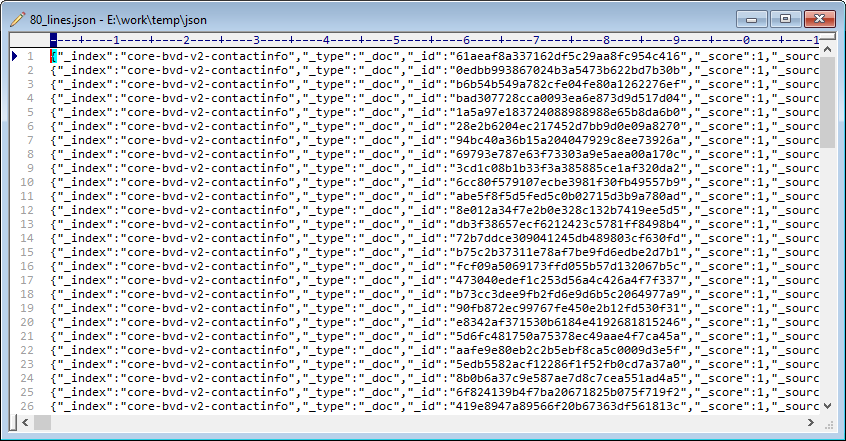 Convert JSONL to NDJSON array - JSON lines content