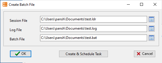 XML to Redshift - create batch file