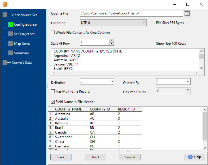 Batch Import Data From TXT Files To MongoDB collections - config TXT file